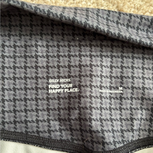 Gilly Hicks Women’s Gray Plaid Active Leggings Size Medium - Picture 3 of 6
